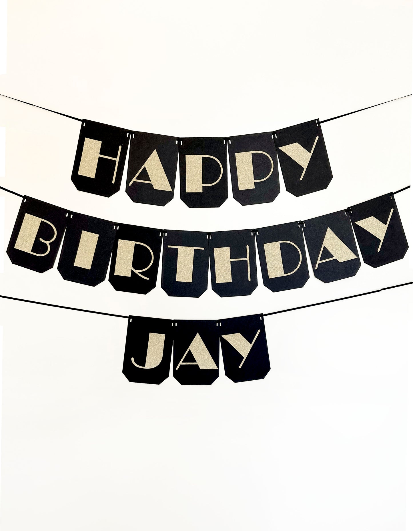 Broadway Party Banner | Gatsby Party | Elegant Birthday | Elegant Party Decorations | Gold Party