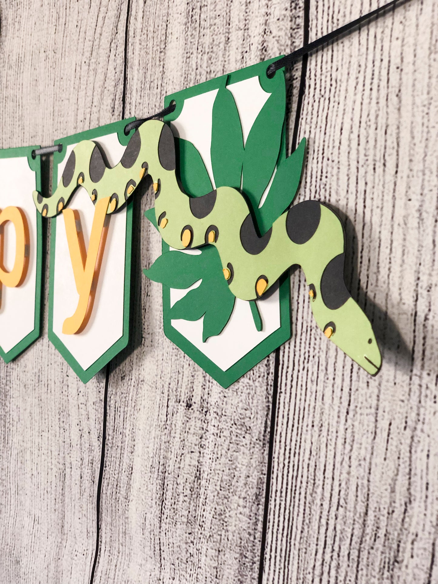 Jungle Rainforest Party Banner | Rainforest Banner | Jungle Banner | Luau | Tropical Garland